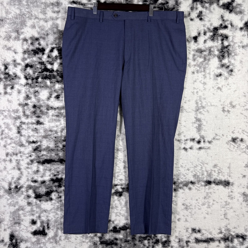 Ralph Ralph Lauren Dress Pants Mens Size 40x30 Blue Performance Office Stretch